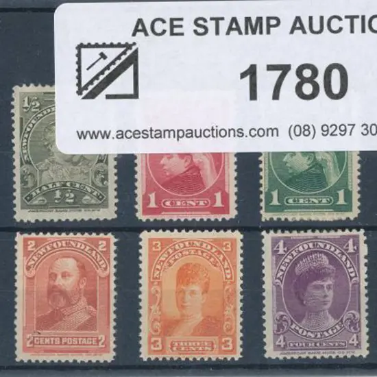 Canada - Newfoundland 1897/1918 set to 5¢ incl all ...