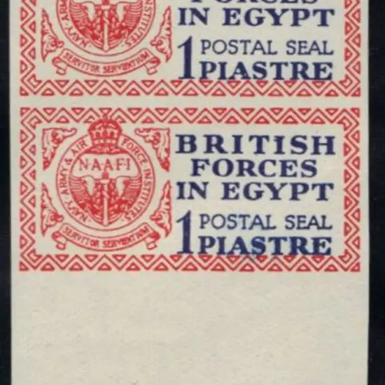 Egypt 1932 British Forces in Egypt "POSTAL SEAL" ...