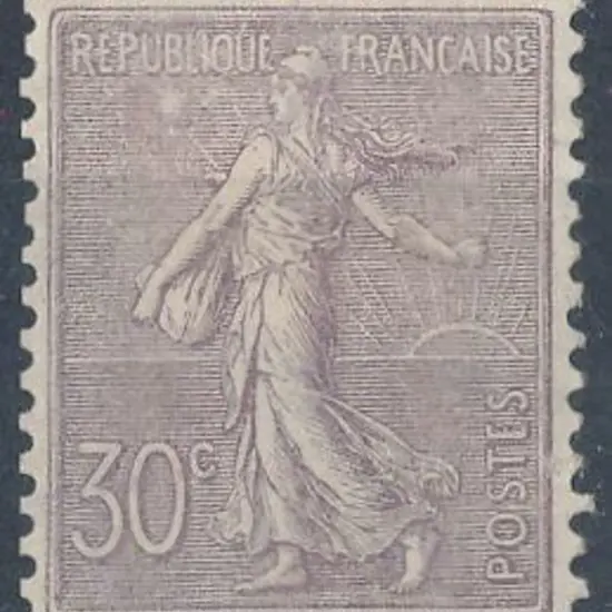 France 1903 30¢ lilac Sower MLH well centred. SG ...