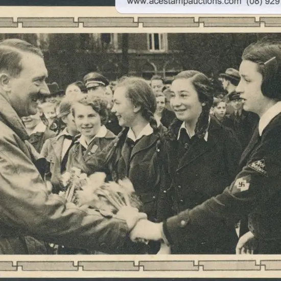 Germany 1939 (30th Aug) Hitler shaking hands with ...