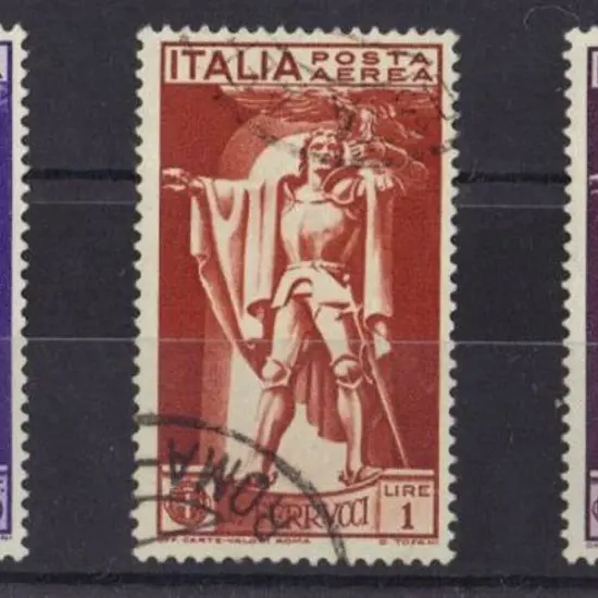 Italy 1930 Ferrucci Airmails. Very F/U. SG 287/9 ...