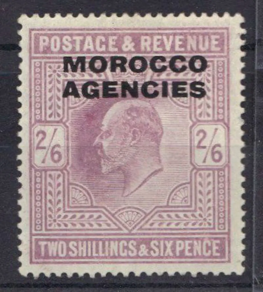 Montserrat 1907 2/6d pale dull purple MLH. SG 38 ... Image 1++