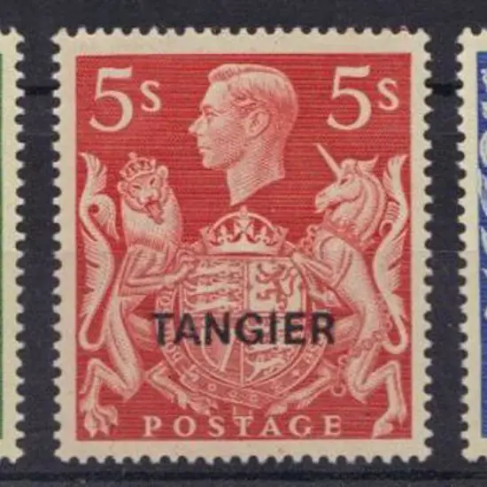 Morocco Agencies 1949 "Tangier" overprint on KGVI ...