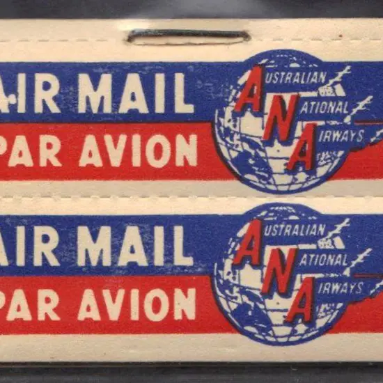 1930's Australian National Airways part Airmail ...