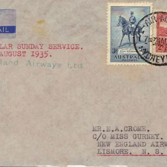 1935 (25th Aug) First Regular Sunday Service by ...