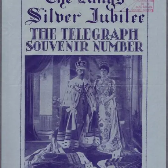 1935 (28th Oct) The Kings Silver Jubilee ...
