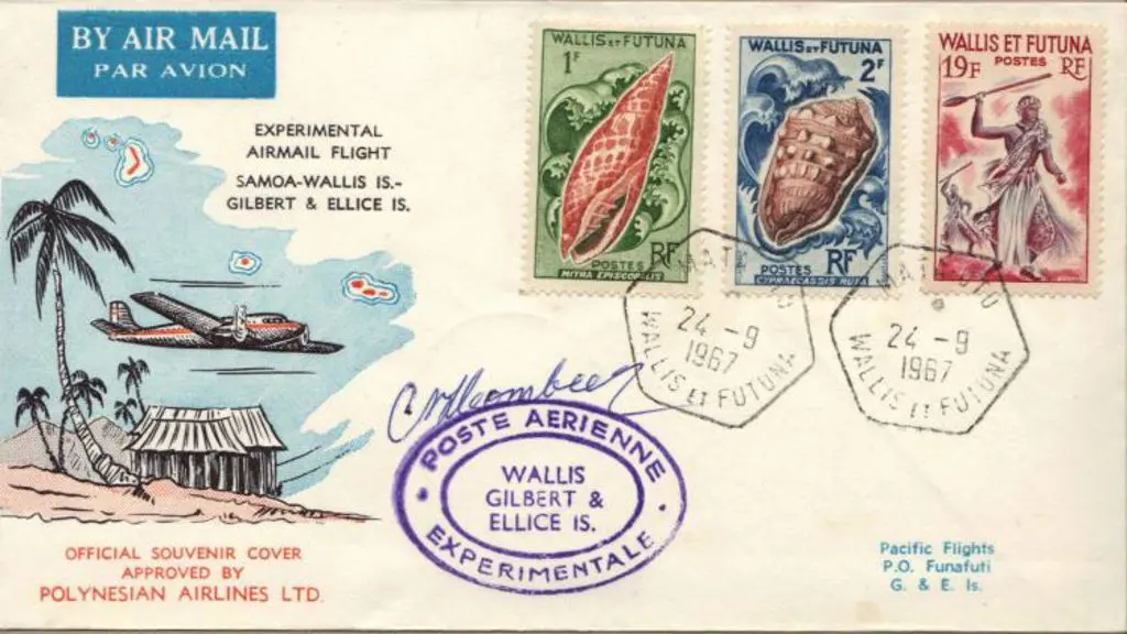 1967 (22nd-24th Sept) Experimental Airmail Flight ... Image 1++