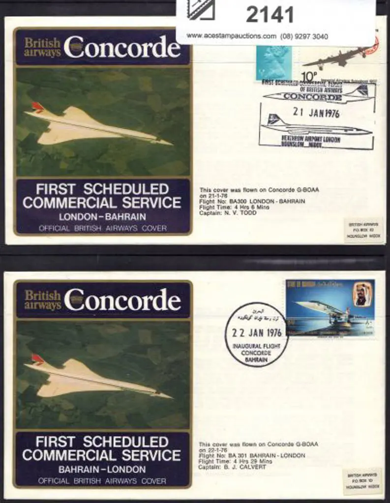 1976 (21st Jan) Concorde first scheduled ... Image 1++