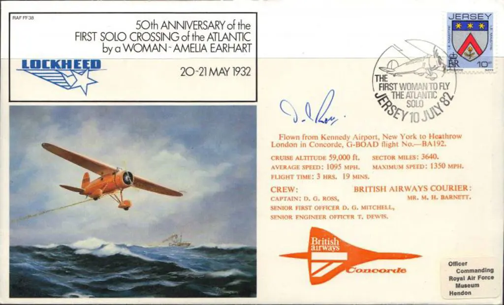 1982 (10th July) Concorde flown from JFK to ... Image 1++