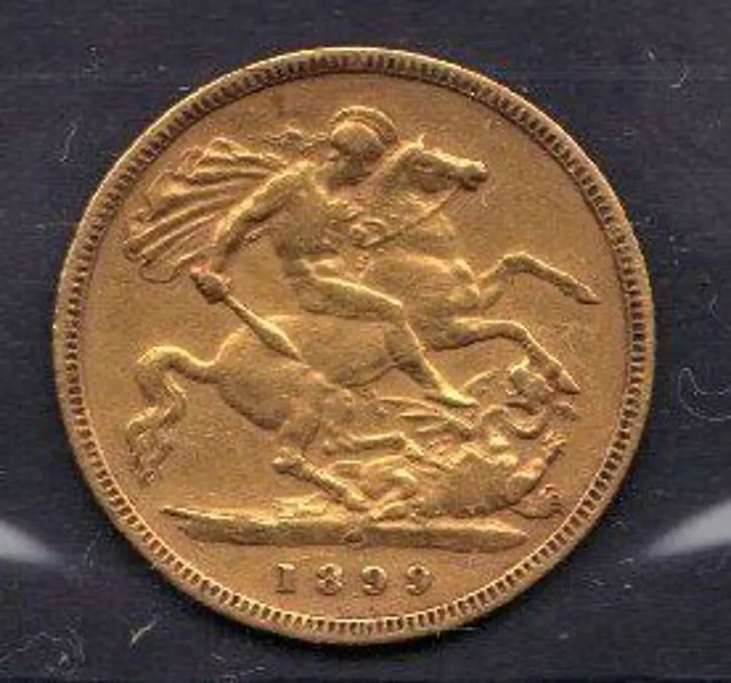 1899M Half Sovereign Fine Image 1++