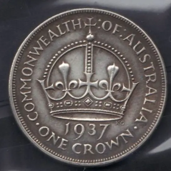 1937 One Crown. Average cond.