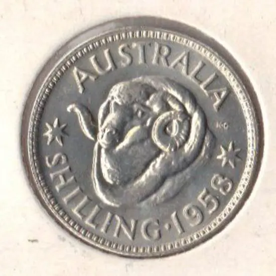 1958 One Shilling Proof. Superb