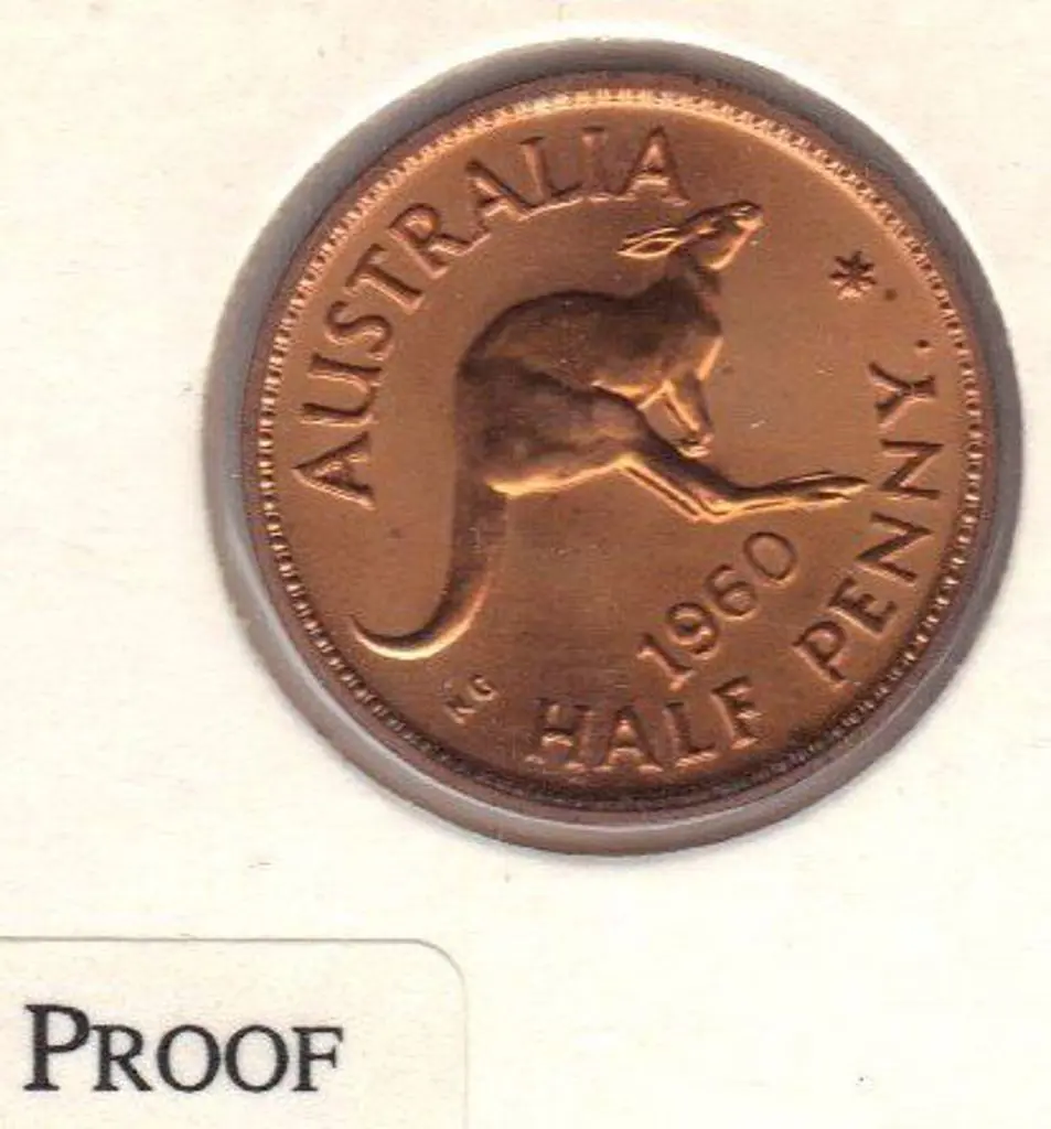1960 Half Penny proof (Perth). Couple of spots, ... Image 1++