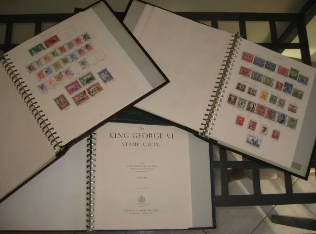 British Commonwealth KGVI used collection on ... Image 1++