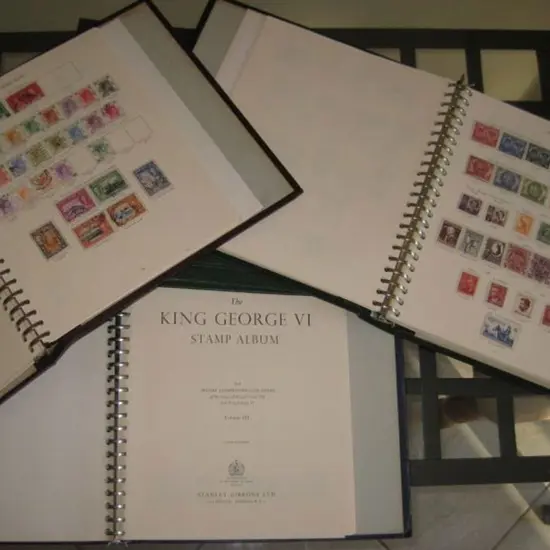 British Commonwealth KGVI used collection on ...