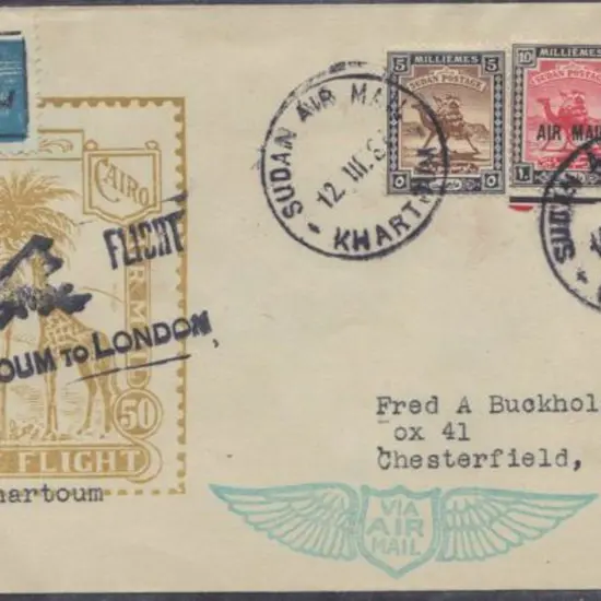 1931 (12th March) Imperial Airways First Flight ...