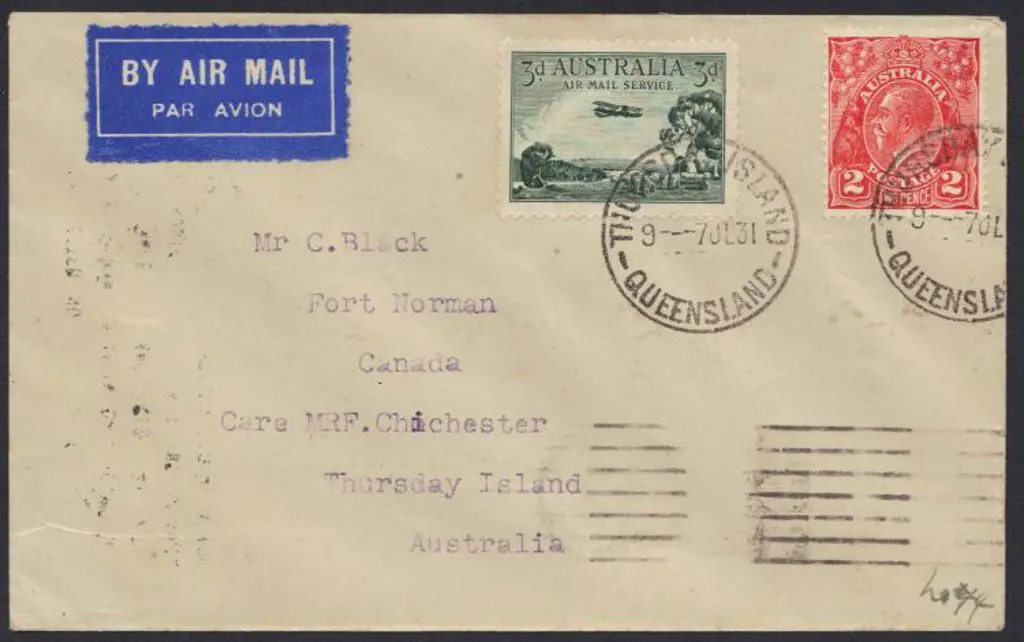 1931 (3rd July) Chichester flight cover bearing 3d ... Image 1++