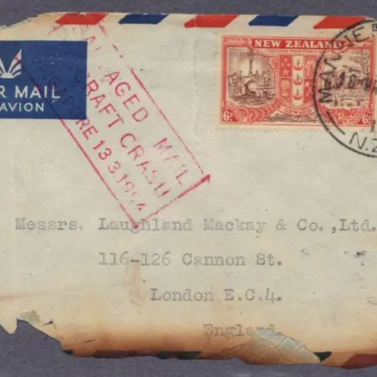 1954 (13th Mar) Belfast Crash cover from British ...