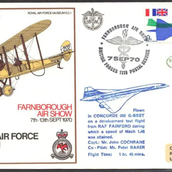 1970 (7th Sept) Concorde 002 G-BSST development ...