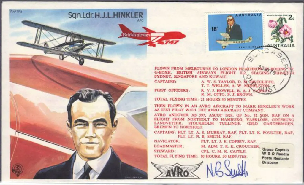1978 (9th June) Oakland, California to Brisbane ... Image 1++