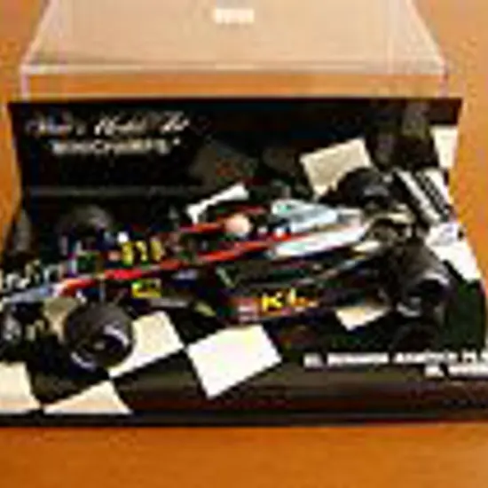2002 Mark Webber 1/43 Minichamps model Minardi ...