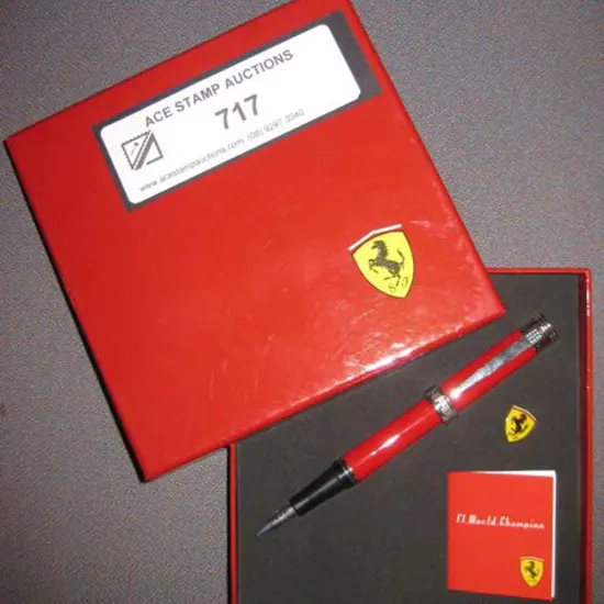 Ferrari F1 fountain pen in presentation box ...