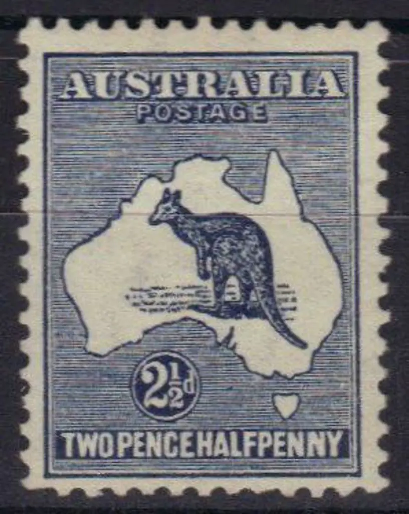 2½d indigo. Fine MLH. SG 4 Retails $70 Image 1++