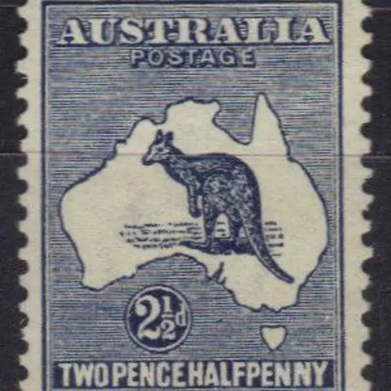 2½d indigo. Fine MLH. SG 4 Retails $70