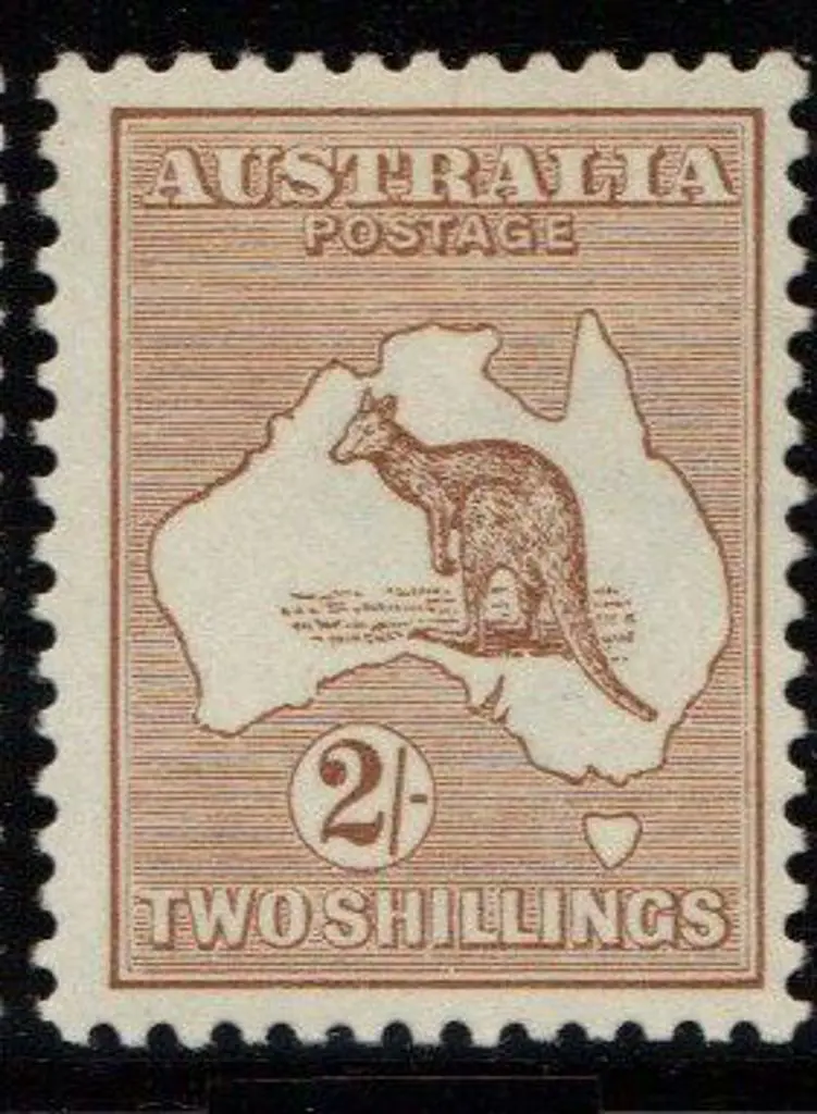 2/- brown fine MLH verging on MUH. Well centred & ... Image 1++