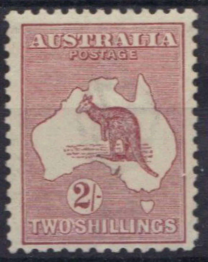 2/- maroon MUH with even toning. Well centred. SG ... Image 1++