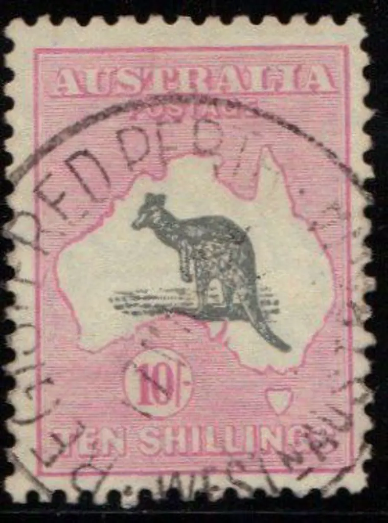 10/- grey & pink. Superb fine used with crisp ... Image 1++