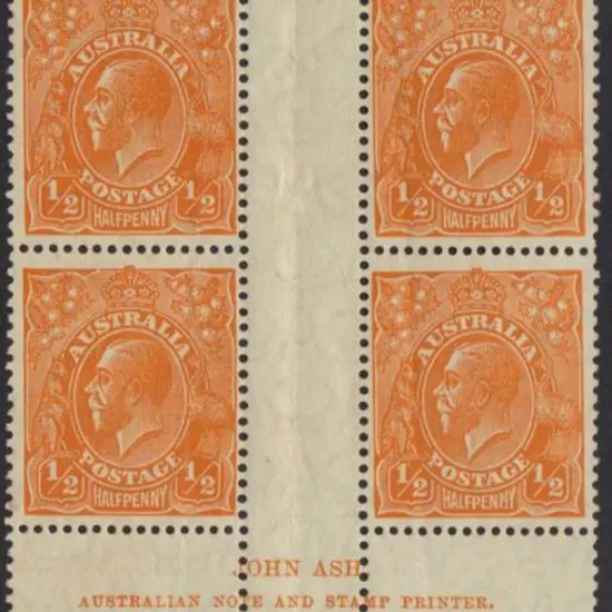 1926-30 Small Multiple watermark perf13½ x 12½  ½d ...