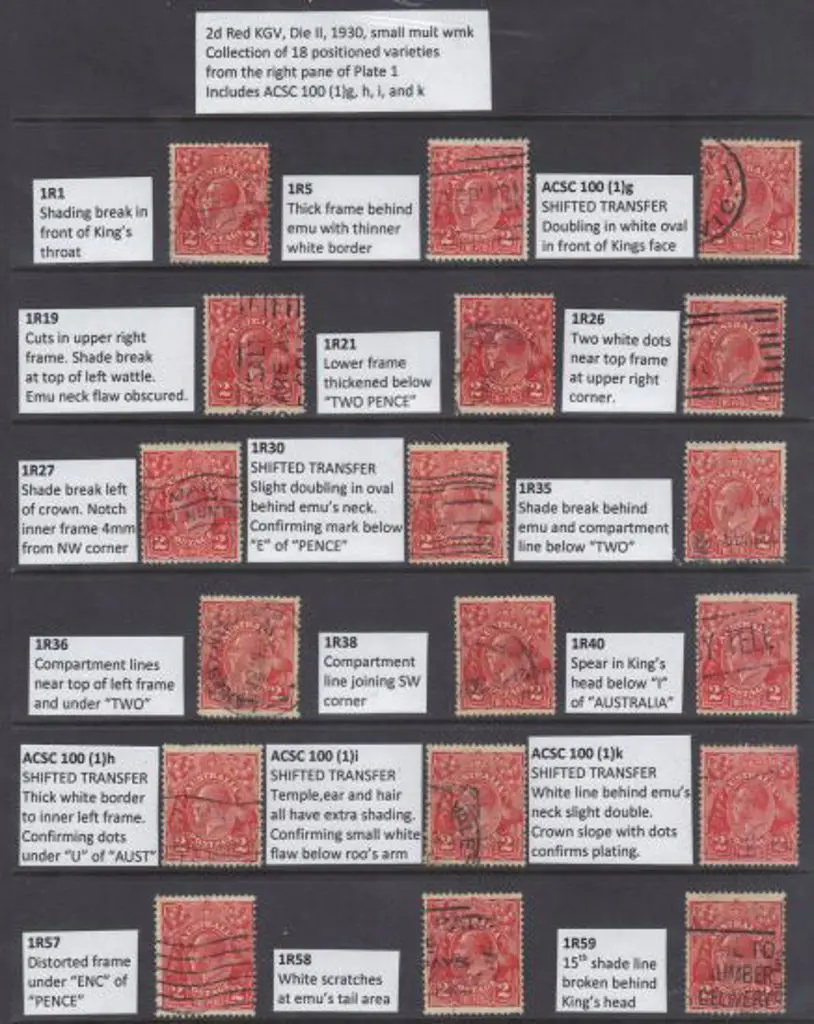 2d red Die II collection of used positioned ... Image 1++