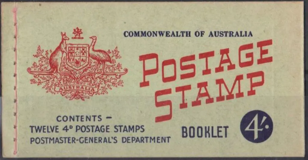 1957 4/- QEII stitched booklet. Exc cond. SG SB 33 Image 1++