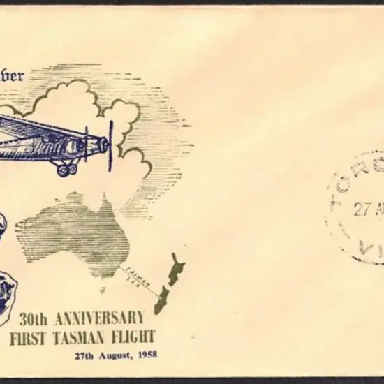 1958 (27th Aug) 8d Kingsford Smith Royal ...