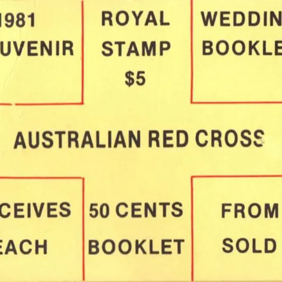 1981 Royal Wedding Booklet produced by Australian ...