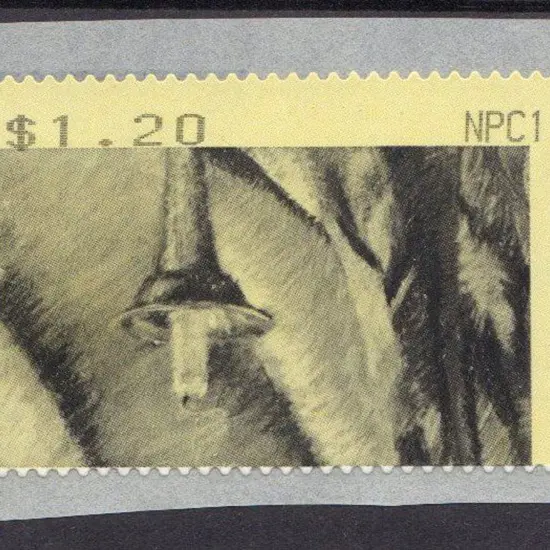 1993 $1.20 black dummy Trial CPS (Counter Printed ...