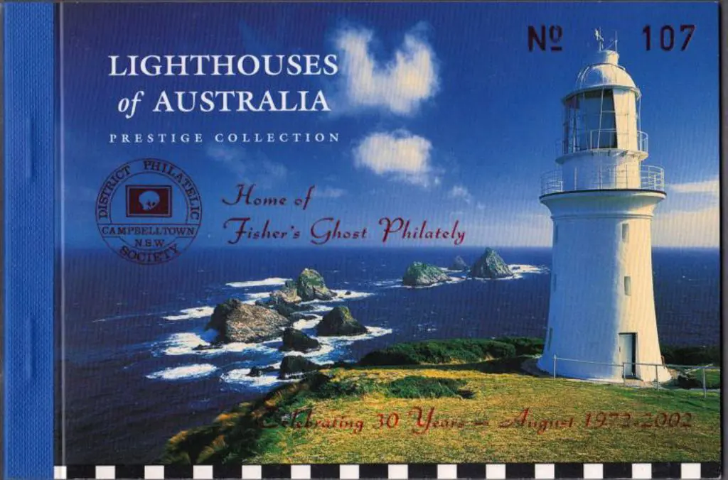 2002 Lighthouses Prestige Booklet overprinted ... Image 1++