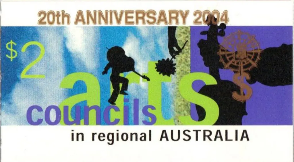 2004 $2 Arts booklet (1 Koala reprint) overprinted ... Image 1++