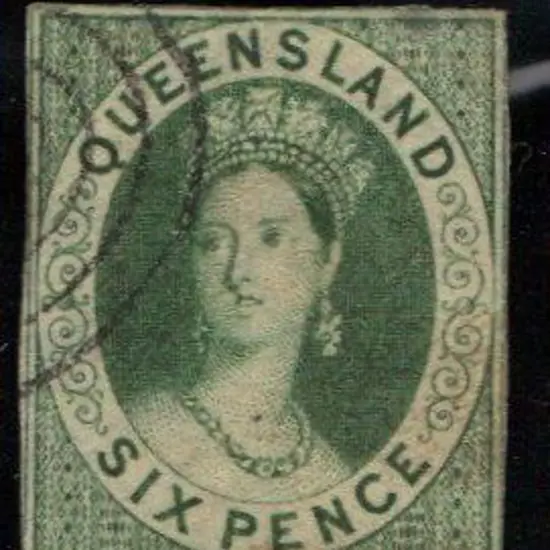 1860 1d, 2d with clear margins (2d thin spot) & ...