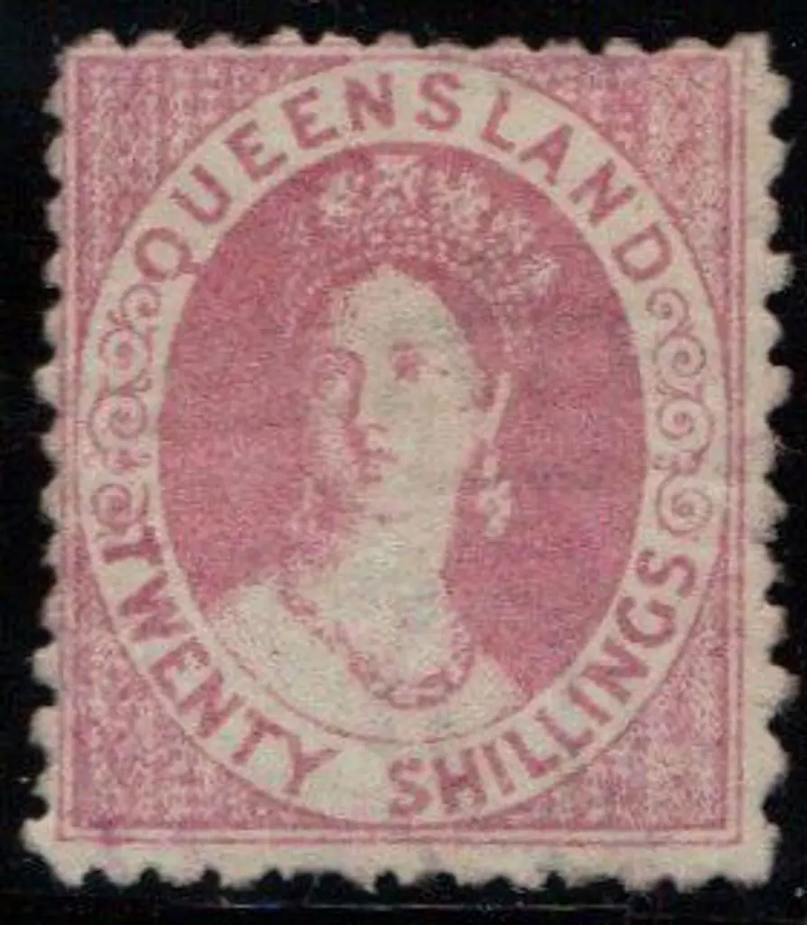 1880 20/- rose. A couple of short perfs & gum ... Image 1++