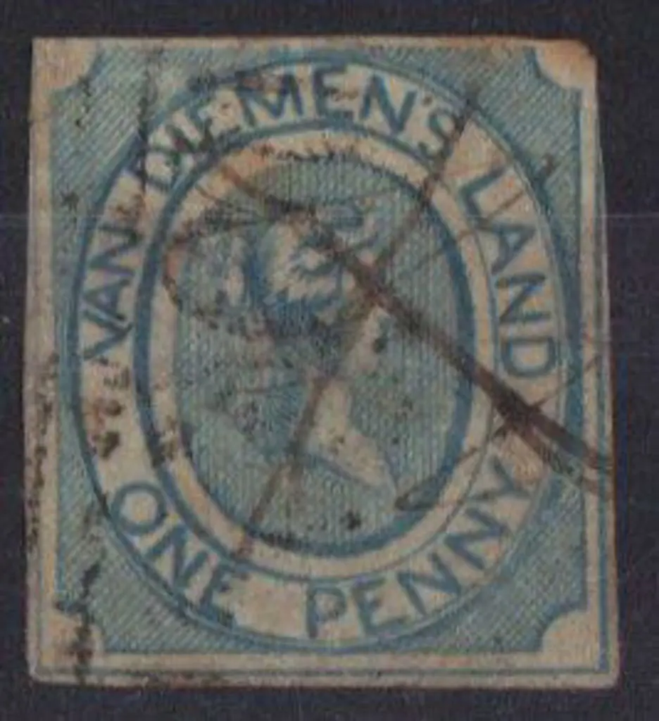 1853 1d blue on thin hard white paper, position ... Image 1++