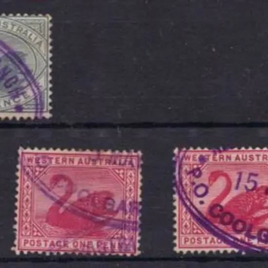 1898 (22nd March) Coolgardie PO Registration ...