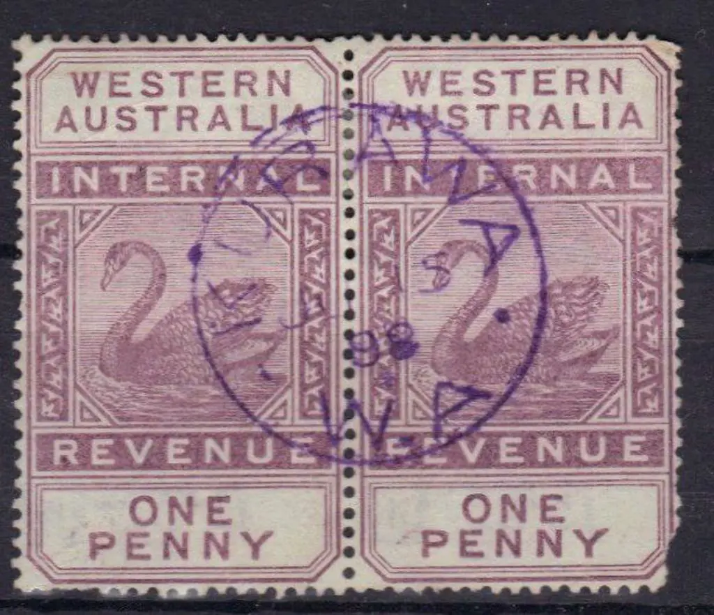 1898 (15th July) KURAWA 3b-a superb strike in ... Image 1++