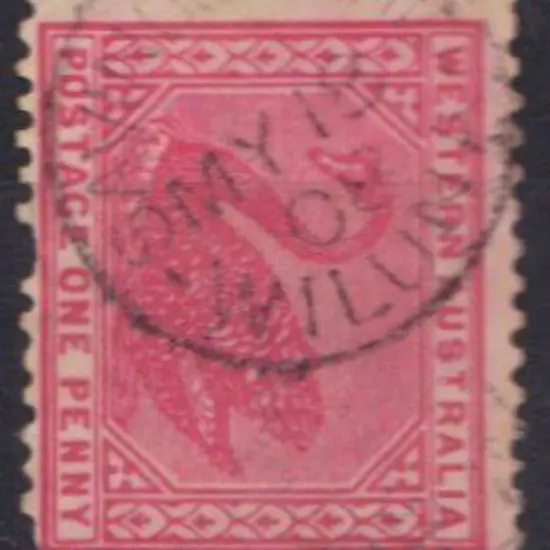 1908 (18th May) Wiluna Savings Bank Sbi tied to 1d ...
