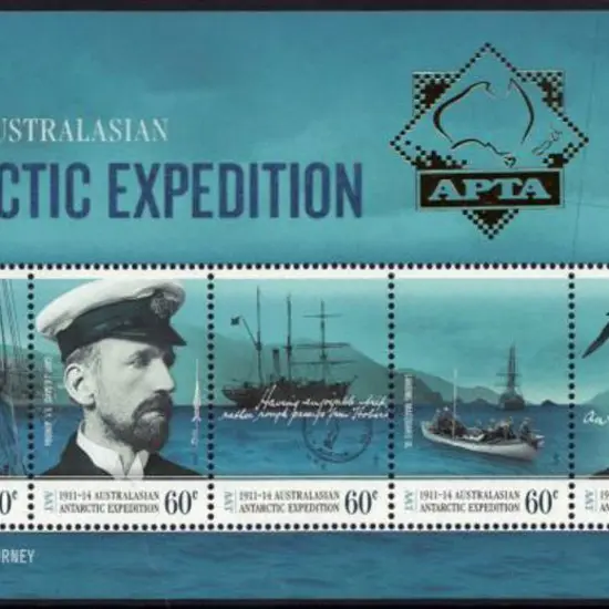 2011 Antarctic Expedition M/S ovpt "APTA MELBOURNE ...