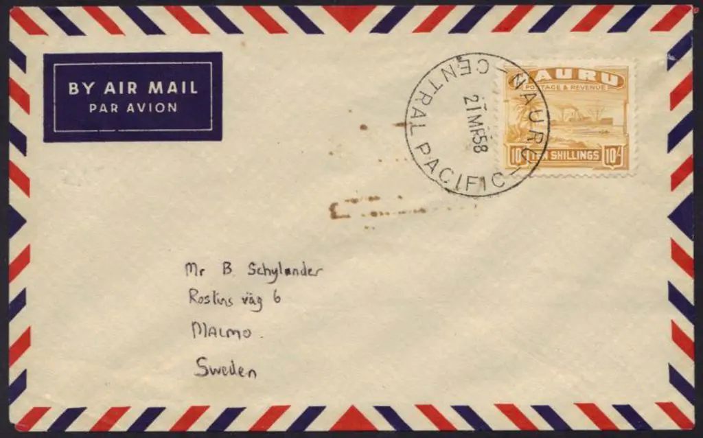 1958 (21st March) 10/- yellow "Century" on shiny ... Image 1++