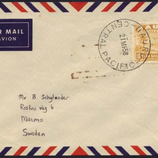 1958 (21st March) 10/- yellow "Century" on shiny ...