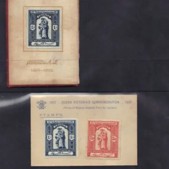 1897 Prince of Wales Hospital Fund 1/- & 2/6d ...
