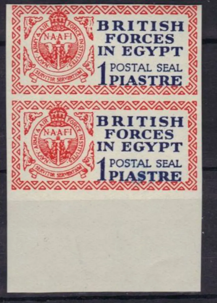 Egypt 1932 British Forces in Egypt "POSTAL SEAL" ... Image 1++